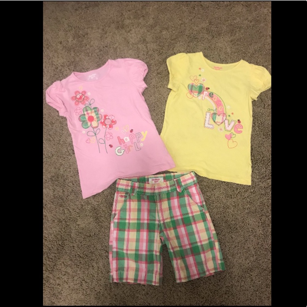 Girls Size 6 Oshkosh B’gosh summer outfit